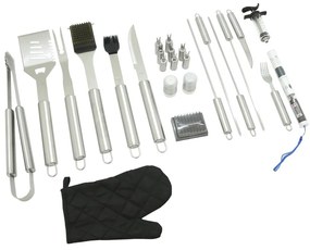 Grillező eszköz készlet 27 db-os – Cattara