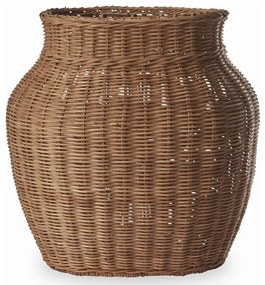Bryne váza, natúr rattan, H50 cm