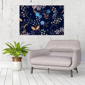 Kép - Őszi virágok (90x60 cm)