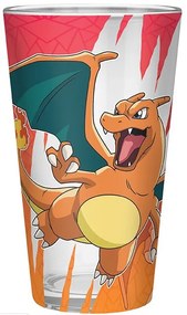 Üvegpohár Pokemon - Charizard