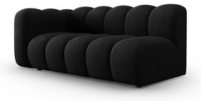 Feketés antracitszürke kanapé modul (bal oldali) Lupine – Micadoni Home