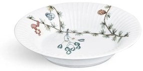 Hammershoi fehér, porcelán karácsonyi mélytányér, ⌀ 21 cm - Kähler Design
