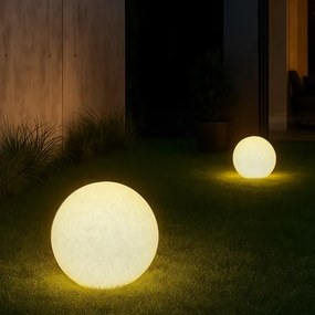 Kültéri dekoratív lámpatest LUMISTONE 1xE27/15W/230V IP65 Ø 25 cm