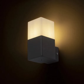 RENDL CLYDE fali lámpa antracit 230V LED E27 11W IP44