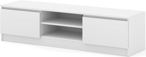 Rtv szekrény Maja 150 cm fehér matt Tv asztal
