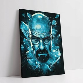 Walter White Kristály vászonkép otthonra nappaliba ajándék 30x40