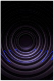 Poszterek 80x120 Zenei hullámok