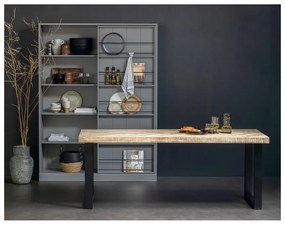 Tablo étkezőasztal mangó asztallappal, 180 x 90 cm - WOOOD