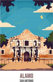 Poszter 42x59,4cm Alamo