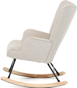 Hintaszék, bézs, szövet, AK-373 CRM2