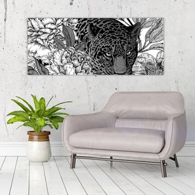 Kép - Egzotikus kert (120x50 cm)
