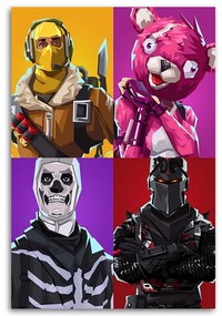 Gario Vászonkép A csapat fortnite - Nikita Abakumov Méret: 60 x 90 cm