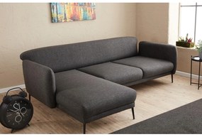 Sarokkanapé Venosuna (B) (antracit + fekete). 1106993