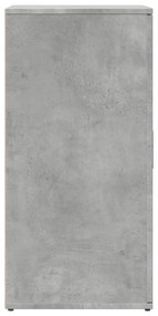 2 db betonszürke szerelt fa tálalószekrény 59 x 39 x 80 cm