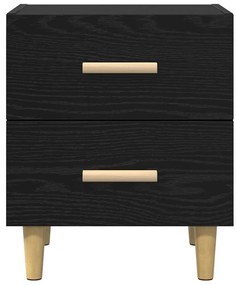 Ágyat tartó szekrény 2 pcs Musta tammi 40 x 35 x 47.5 cm