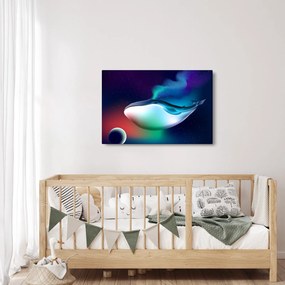 Kép - Űrbálna (90x60 cm)