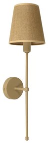 Fali lámpa MADELA 1xE14/40W/230V juta/bézs