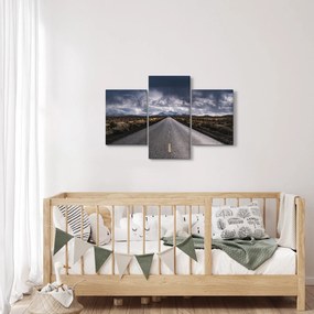 Az út képe a sivatagban (90x60 cm)