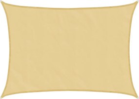 vidaXL homokszínű 100% poliészter oxford szövet napvitorla 7x5 m