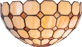 Brilagi - Tiffany stílusú vitrázs falikar DORAN 1xE14/40W/230V