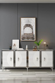 Tuna 180 - White, Silver