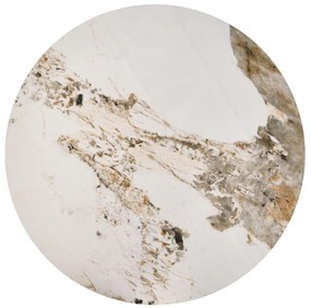 Dohányzóasztal Viviana 2 (fehér márvány + arany). 1092469