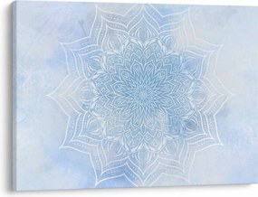 Kép - Téli mandala (70x50 cm)