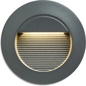 RENDL MARCO 70 süllyesztett lámpa antracit 230V LED 3W IP65 3000K