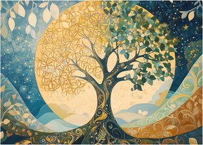 Kép – Életfa a holdban (70x50 cm)