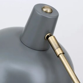 Orion - Asztali lámpa FEDRA 1xE14/40W/230V szürke/sárgaréz