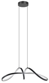 Eglo 901159 - LED RGBW Dimmelhető csillár zsinóron CALAROSSA-Z LED/22W/230V fekete