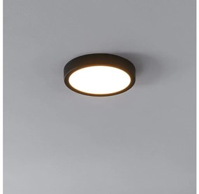 Eglo Eglo 901013 - LED Mennyezeti lĂĄmpa Ă©rzĂ©kelĆs FUEVA LED/17W/230V fekete EG901013
