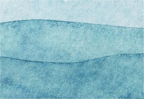 Fotótapéta Flizelin Fal Hálószoba Kék hullámok 152x104 Ragasztó