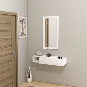 Fali polc Vien - White
