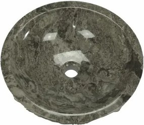 DIVERO Mosdókagyló természetes kőből - Turin
