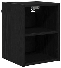 Függő szekrény Riga Fekete tölgy 30 x 29,5 x 40 cm Faanyag