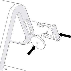 Nedis WCACQ10W1WT - LED RGB Ébresztőóra vezeték nélküli töltővel LED/10W/5V fehér