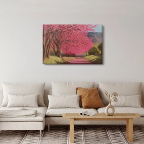Virágzó fák képe (90x60 cm)