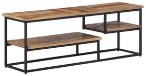 tömör újrahasznosított tíkfa TV-szekrény 110 x 30 x 39 cm
