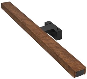 Brilagi-LED Fürdőszobai tükörmegvilágítás WOODY MIRROR LED/12W/230V IP44 tölgy/fekete