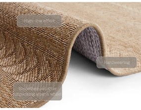 Granado barna kültéri szőnyeg, 160 x 230 cm - NORTHRUGS