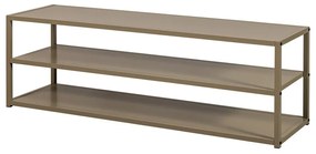 Szürkésbarna fém TV-állvány 120x40x35 cm Teun – WOOOD