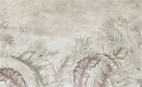 Fotótapéta Flizelin Hálószoba Nappali Dekoratív levelek 416x254 Ragasztó