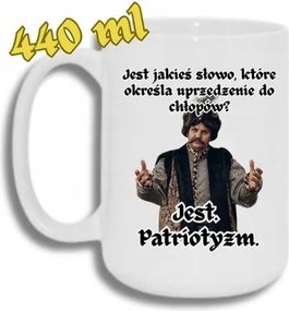 Bögre Fehér Nagy 440ML Vicces Ajándék 1670 Hazaszeretet