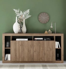 RIMINI komód, négyajtós – mercure tölgy