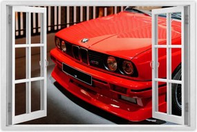 Poszterek 120x80 Piros Bmw M3 Hármas