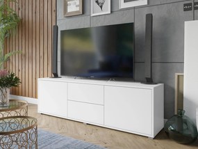 TV szekrény Alkyra 2D2SZ AK09 (fehér). 1060603