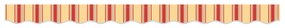napellenző valance 2.5 m kerethez, multicolor 2.3x0.2 m