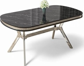 Olya - Black Marble, Chrome