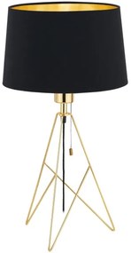 Eglo 39179 - Asztali lámpa CAMPORALE 1xE27/60W/230V